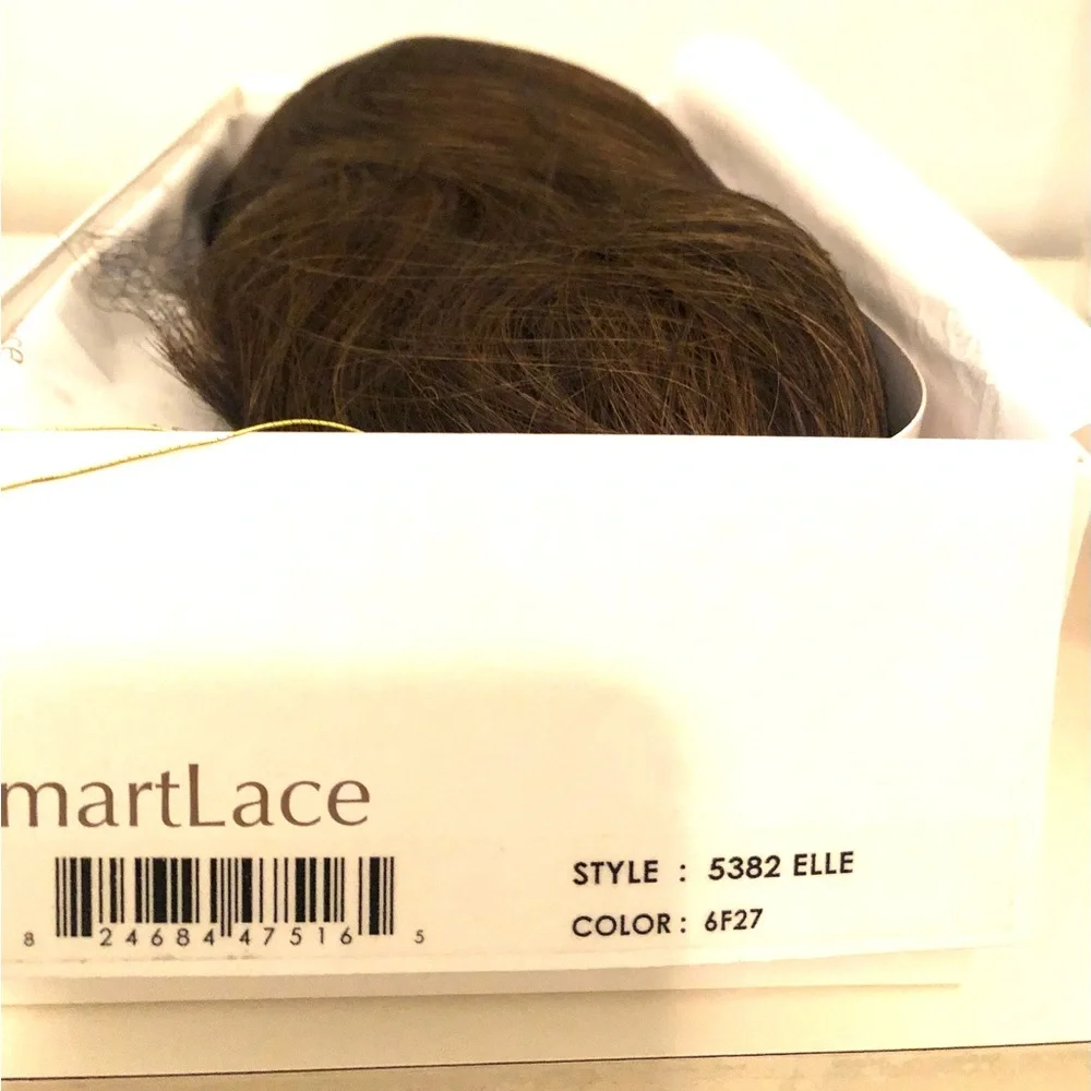 NEW Elle Jon Renau Lace Front Synthetic Wig - 6F27 Caramel Ribbon